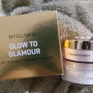 2 In 1 Shimmer And Fixing Powder