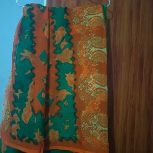 Coins Offer Trendy Design Peacock 🦚 Saree