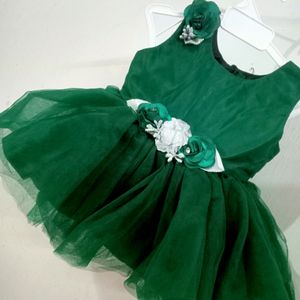 Net Baby Frock