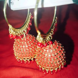 Red Jhumke New Design ❤️