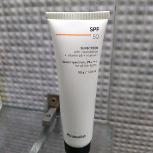 Minimalist Sunscreen [2/3rd Used]