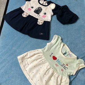 Set Of 2 Baby Girls Dresses