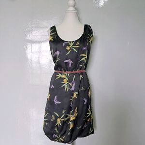 H&M Black Floral Dress