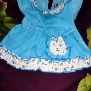 Baby Frock 0 To 6 Month's