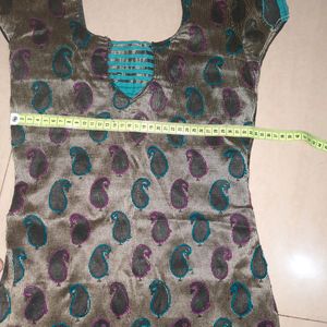 Ethinic Kurti With Dupatta