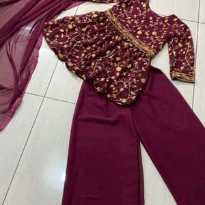 Plazo Dupatta Set 🌹🫰