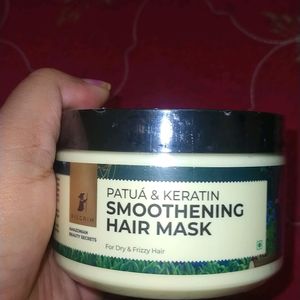 Pilgrims Patua And Keratin Smoothening Hair Mask