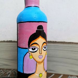 Women Bottle Art