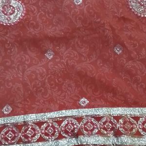 Saree With Work Of Stones