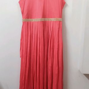 Pink Colour Gown