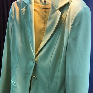 Neon Colour Slim Fit Blazer For Women