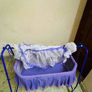 Baby Cradle With Mosquito Net