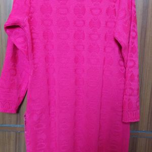 WOMEN WOOLEN STRAIGHT KURTA