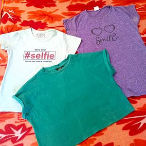 3 Combo Tee-shirts For Summer