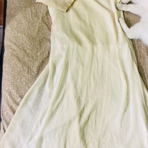 Beautiful Off White Airline Frock