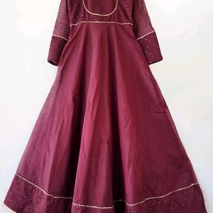 Inddus Anarkali Gown/ XS