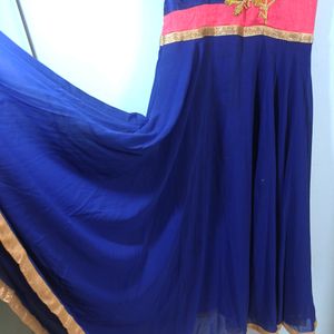 Blue Festival Gown