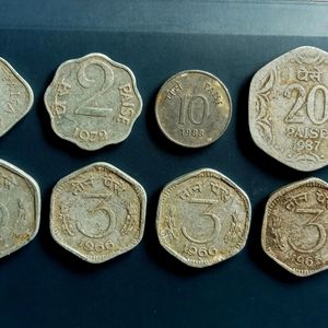 Rare coins - various paise