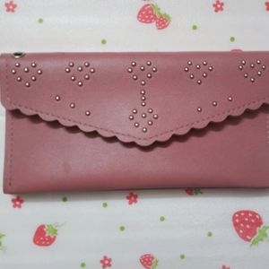 Mauve Colour Wallet 🌷