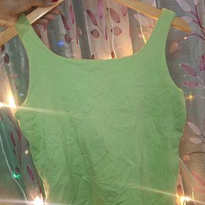 Lime Green Tank Top Women