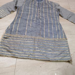 Donation Kurta Set Gota Work