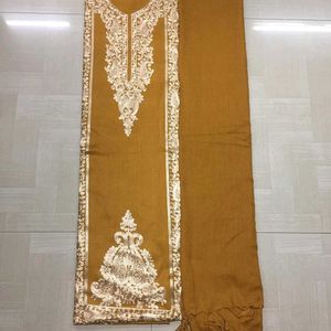 Aari  Embroidery Work Suit