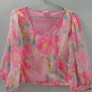 Floral Crop Top