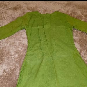 Women's Light Green Kurti