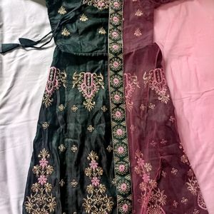 Lehenga,Choli And Dupatta Set