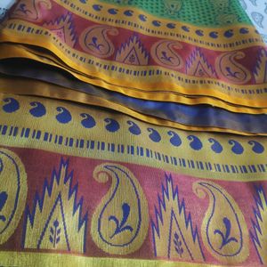 Brand New Banarasi Silk Dhup chav Saree....