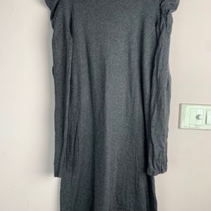 Woolen Grey Dress