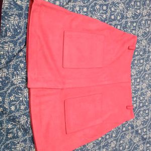 ACute Pink Color Skirt