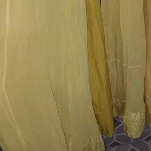 Front Open Full Gher Gown For Haldi Function