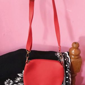 Red New Sling Bag Free