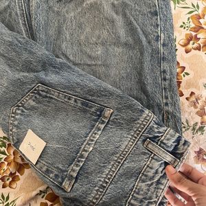 garage wide legs jeans