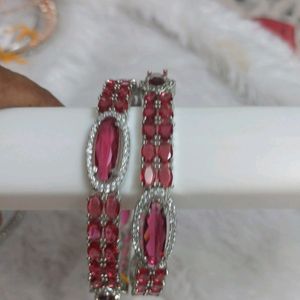 Red Ruby AD Bangles