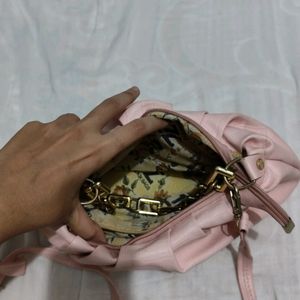 Pink Slingbag Long Short Hand Rope