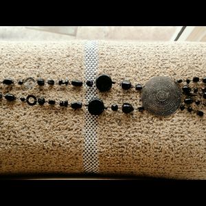 Black Antique Necklace Chain