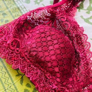 Net Fabric Bra Good Condition