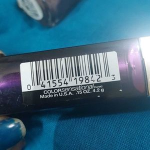 Combo Maybelline Lipstick Mauve 445 + Nail Polish