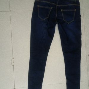 Combo Of Navy Blue Jeans With Different Pattern