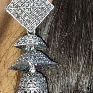 Oxidized Jhumka