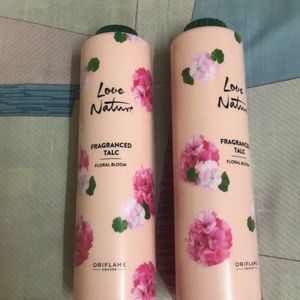 Love Nature Fragrance Talc Floral Bloom