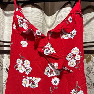 H&M Divided Floral Jumpsuit