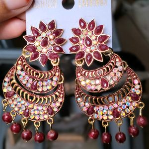 Party Wear Bridal Earrings For Women And Girls