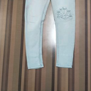 V-30 Size-28 Slim Fit Women Denim Jeans