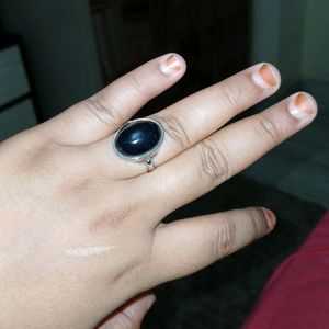 Black Stone Ring