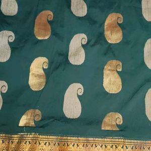 Green Colour Pattu Saree