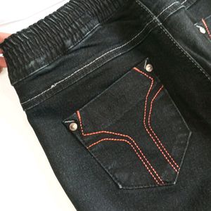 Black Denim Jeans