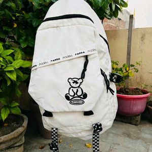 Panda off white backpack